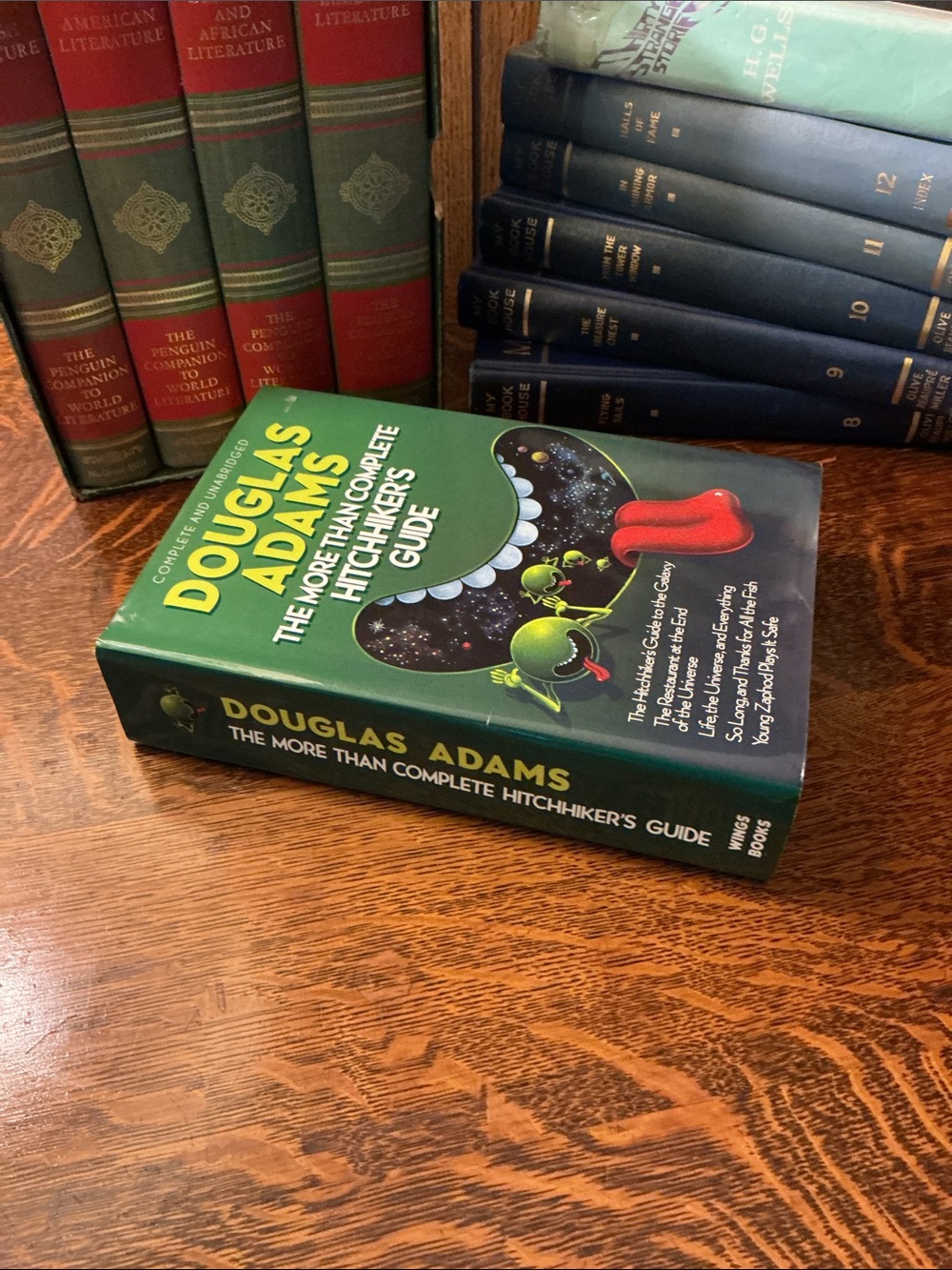 Hardcover Douglas Adam’s Complete Hitchhiker’s Guide Clean